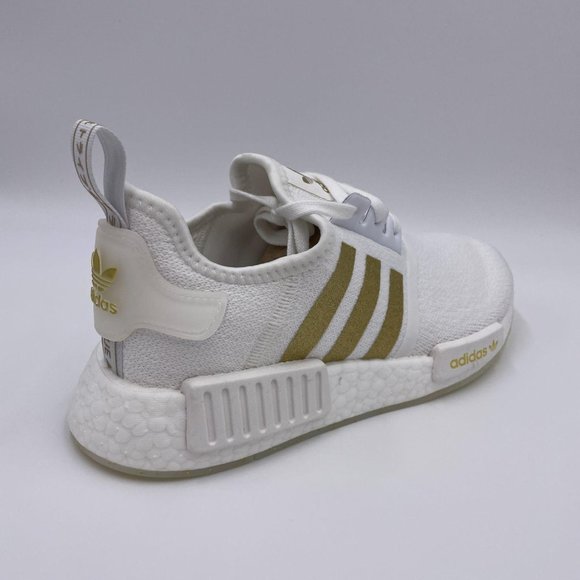 adidas NMD R1 White / Gold Womens Shoes - Picture 8 of 8